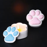 Boxtoday Cat Claw Storage Box Silicone Mold DIY with Lid Candle Jar Crafts Making Plaster Concrete Resin Ashtray Casting Molds Home Decor