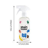 Boxtoday Spray Stain Remover Laundry Spray Remover For Fabric Stains Portable Stain Treater Spray For Food Pet Candle Wax Stains