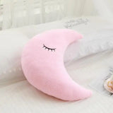 Boxtoday New Stuffed Cloud Moon Star Raindrop Plush Pillow Soft Cushion Toys For Children Baby Kids Girl Christmas Gift Room Car Decor