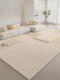 Boxtoday Cream Easy Clean Living Room Carpets Artistic Lines Comfortable Bedroom Rugs Luxury Modern Home Decoration Carpet Minimalist Rug