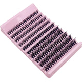 Boxtoday Lashes 8-16mm 200pcs Cluster Lashes Natural Look Mixed Tray DIY Eyelash Extension Volume Lash Clusters Eyelashes Long