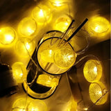 Boxtoday 2m Lemon Orange Light String Fairy Light Christmas Wreath Room Decoration Fancy Wedding Party Decor