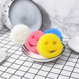 Boxtoday 2/4 pcs Dishwashing Sponge Cloth Strong Scouring Pad Miracle Sponge Household Kitchen Bathroom Migic Cleaning Wipe For kitchen