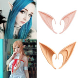 Boxtoday Cute Halloween Glow in The Dark Fairy Cosplay Anime Fake Elf Ears Props Pixie Costume Easter Decoration