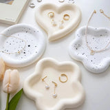 Boxtoday Heart Tray Resin Mold Cloud Coaster Silicone Molds for Irregular Tray, DIY Jewelry Trinket Dish, Candle Holder Casting