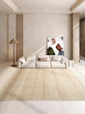 Boxtoday Gold Beige Carpet Stripes Geometric Living Room Carpets Luxurious Artistic Home Decoration Rug Easy Clean Bedroom Rug