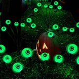 Boxtoday LED Solar Eyeball Lights Outdoor Waterproof Halloween Outdoor Decoration String Lights Garden Lamps Courtyard Holiday PartyDecor