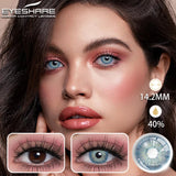 Boxtoday Natural Colored Contact Lenses For Eyes 2Pcs Blue Brown Contacts Lens Fashion Yearly Beauty Makeup Green Contact lenses