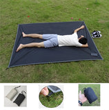 Boxtoday Ultralight Camping Mat with Pegs Camping Tent Mattress Outdoor Picnic Mat Large Portable Blanket Pocket Travel Mat Beach Mat