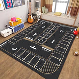 Boxtoday Children's Cartoon Game Carpet Home Decoration Mat Living Room Bedroom Bedside Carpets Cute Baby Crawling Washable Floor Mats