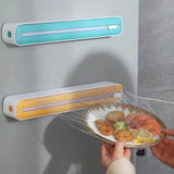 Boxtoday Food Cling Film Dispenser Plastic Wrap New Dispenser Cutter Aluminum Foil Slider Stretch Film Cutter Kitchen Accessories