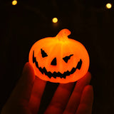 Boxtoday 3Pcs Halloween Pumpkin LED Night Light Haunted House Horror Props Halloween Party Home Indoor Decoration Supplies Kids Favors