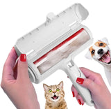 Boxtoday Pet Hair Remover Roller - Dog & Cat Fur Remover with Self-Cleaning Base - Efficient Animal Hair Removal Tool - Perfect for Furni