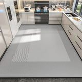 Boxtoday Modern Minimalist Living Room Decorative Carpets, Porch Large Area, Waterproof and Oil-proof Rug, Household Kitchen Washable Rug