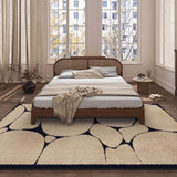 Boxtoday Simple Fashion Living Room Carpet Large Area Cloakroom Bedroom Soft Mat Vintage Geometry Coffee Tables Plush Rug Ковер Tapis 러그