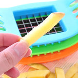 Boxtoday Stainless Steel Potato Cutter Vegetable Fruit Slicer Chopper Chipper Kitchen Accessories Tools Baking Potato Home Gadget Tools