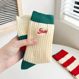 Boxtoday Gift Skater Girl Ribbed Socks