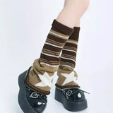 Boxtoday Gift Star Striped Leg Warmers