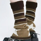 Boxtoday Gift Star Striped Leg Warmers