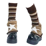 Boxtoday Gift Star Striped Leg Warmers