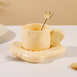 Boxtoday Toast Ceramic Cups and Saucers