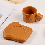 Boxtoday Toast Ceramic Cups and Saucers