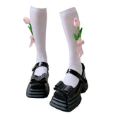 Boxtoday Gift Tulip Flower Tube Socks