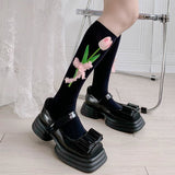 Boxtoday Gift Tulip Flower Tube Socks