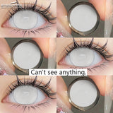 Boxtoday Cosplay Anime Eyes Lenses for Eyes Makeup Ccrazy Halloween Beauty Contact Lenses Eye Cosmetic Color Lens Eyes