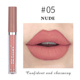 Sexy Color Liquid Lipstick Wholesale Pigment Nude Lip Tint Matte Lip Gloss Bulk Long Lasting Waterproof Orange Velvet Lipgloss