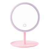 Boxtoday Halo Pink Round Makeup Mirror