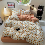 Boxtoday Autumn Pumpkins Print Fall Bedding Set