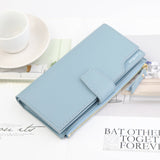 Boxtoday Gift Christmas Gifts Women Long Two-Fold Stacked Wallet