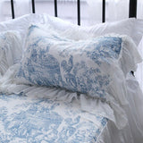 Boxtoday -NEW Romantic Princess pillow case Ruffle Lace pillowcase home Wedding decorations Bedding Pillowcases pillow cover body pillow