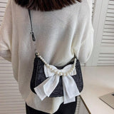 Boxtoday Gift Coquette Pearl Bowknot Bag