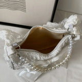 Boxtoday Gift Coquette Pearl Bowknot Bag