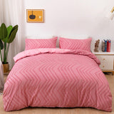 Boxtoday Zig Zag Fringe Duvet Cover Set