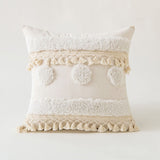 Boxtoday Boho Tassels Tufted Cushion Cover