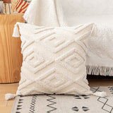 Boxtoday Boho Aesthetic Tufted Cushion Cover