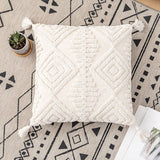 Boxtoday Boho Aesthetic Tufted Cushion Cover