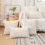 Boxtoday Boho Aesthetic Tufted Cushion Cover