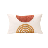 Boxtoday Boho Tufted Arcs Cushion Cover