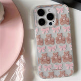 Boxtoday Gift Bow Bear iPhone Case