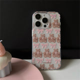 Boxtoday Gift Bow Bear iPhone Case