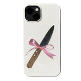 Boxtoday Gift Bowknot Knife iPhone Case