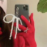 Boxtoday Gift Bowknot Pearl iPhone Case