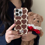 Boxtoday Gift Brown Heart IPhone Case