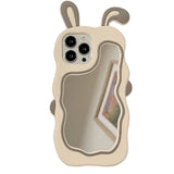 Boxtoday Gift 3D Bunny Mirorr iPhone Case