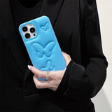 Boxtoday Gift Butterfly Puffer iPhone Case