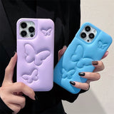 Boxtoday Gift Butterfly Puffer iPhone Case